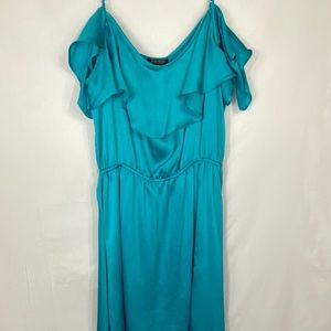 Y2K BISOU BISOU Blue Frilly Sundress